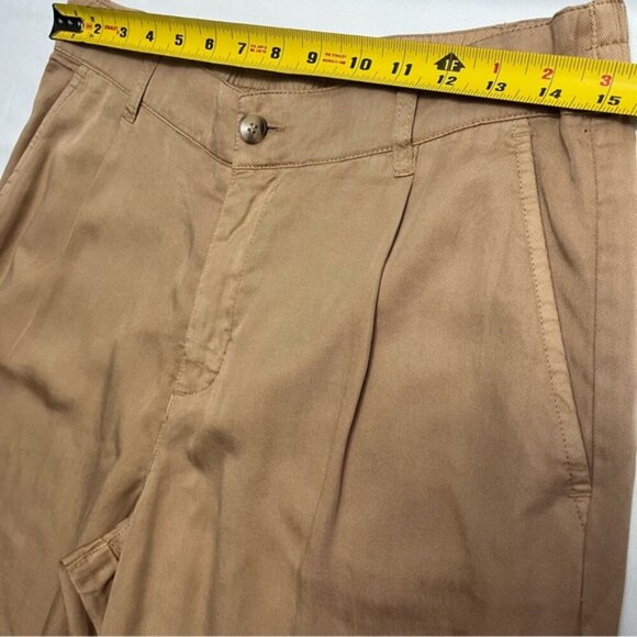 Tribal Tan Wide Leg Palazzo Pants High Waisted Trousers 8 - Picture 7 of 10